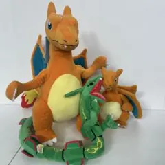 ポケモン ぬいぐるみセット リザードン レックウザ