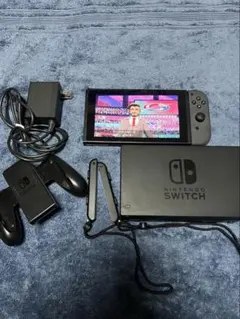 Nintendo Switch 本体 グレー 美品 SDカード128GB付き - メルカリ