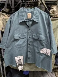 Dickies 半袖シャツ 2XL ブルーグレー 本体のサムネイル
