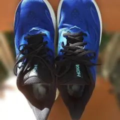 HOKA メンズ ランニングシューズ ブルー