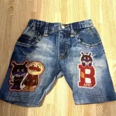 アンパンマン デニム風ショートパンツ 80cm