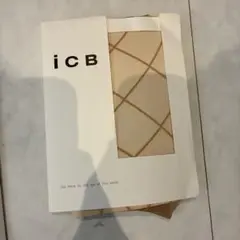 icb ストッキング　ベージュ