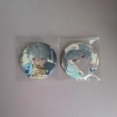 ChroNoiR Blue Memories にじさんじ 缶バッジ 葛葉　2点