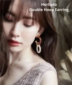 Herlipto Double Hoop Earring 新品未使用品のサムネイル