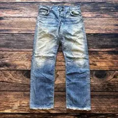 LEVI'S / W34 501 crush denim pants - メルカリ