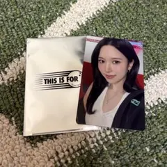 TWICE 1万円特典トレカ THIS IS FOR ミナ