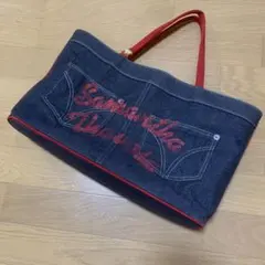 サマンサタバサ　デニムバッグ　トートバッグ　Samantha Thavasa