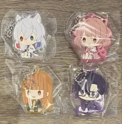カラフルピーチ ぺたっとねじまき　らばーきーほるだー　4点セット
