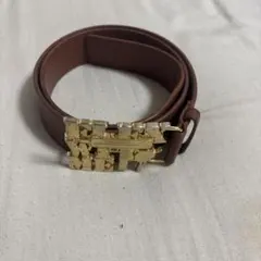 Flexwitme ベルト　ゴールド✖︎ブラウン