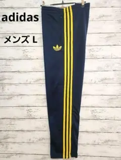 adidas トラックパンツ L 紺 アディダス ファイヤーバード メンズ
