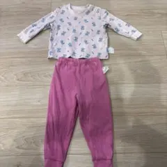 クマ柄パジャマセット 90cm