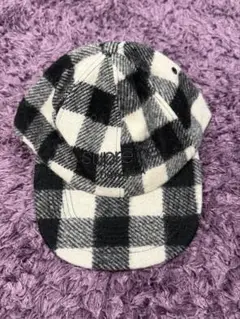 Supreme キャップ 青黒チェック 未使用】Supreme キャップ 7 5/8 青 NEW Era - メルカリ