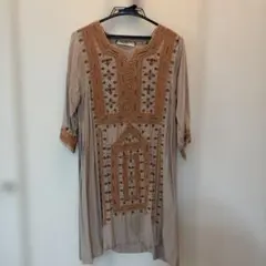刺繍入り七部袖　チュニックユナイテッドアローズのサムネイル