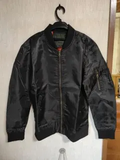 ブルゾンミリタリージャケット、ブラック　サイズXL メンズ　新品