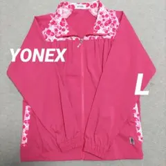 YONEX ベリークール　ジャケット ピンク レディースLのサムネイル