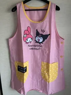 エプロン　マイメロ　クロミ　新品