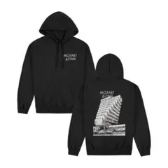 Molchat Doma HOTEL BLACK HOODIE