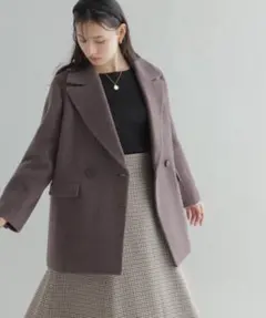 ナチュラルビューティーベーシック ウールコート