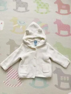 babygap カーディガン　パーカー　くま　ベビーギャップ