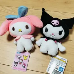 サンリオキャラクターズ　がま口ポーチ　マイメロディ　クロミ