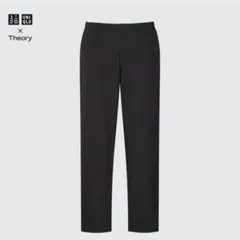 UNIQLO×Theory 感動イージーパンツ ブラック メンズM