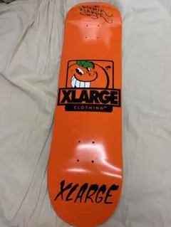 超希少　XLARGE x ATOMIK スケートデッキ オレンジ 超希少 XLARGE x ATOMIK スケートデッキ オレンジ - メルカリ