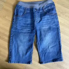 トップバリュ　デニムブルー ハーフパンツ　子供用　150センチ