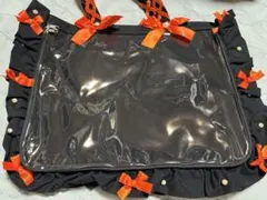 ザッカマート 痛バ a3 フリルデザイン 5周年ver 黒 ブラック オレンジ