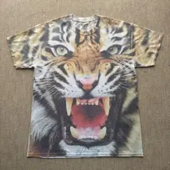 GILDAN トラ柄 Tシャツ Lサイズ