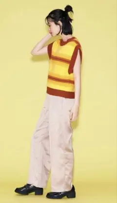 FOREVER 21 グラデーション ニット ベスト 【新品タグ付き】