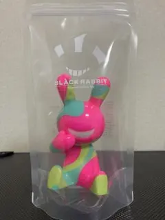 BLACK RABBiT メタリックレインボー BIGサイズソフビ 185% - メルカリ