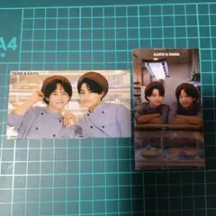 渡邉大我　野田開仁　Myojo 厚紙カード