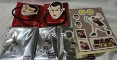 テニスの王子様　六角祭り　葵剣太郎　アクセサリーゴム 生首ヘアゴム　ステッカー