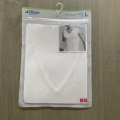 UNIQLO AIRism メッシュVネック　ノースリーブ　L