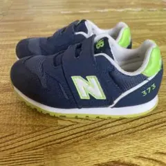 ニューバランス　373 14.5cm ネイビー　ライム