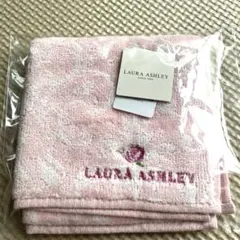 ローラアシュレイ　花柄タオルハンカチ
