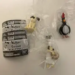 ウォレスとグルミット　めじるしアクセサリー　3個セット