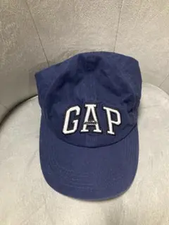 GAP ネイビー　ロゴ　キャップ