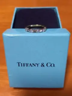 TIFFANY バゲットカットダイヤモンドリング 11号k18ゴールド - メルカリ