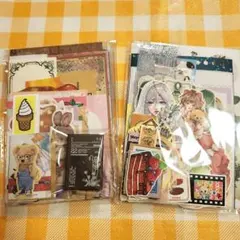 お試しセット】コラージュ素材♡ステッカー♡おすそ分け♡100点セット 