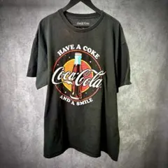 Coca-Cola 半袖 Tシャツ ブラック Lサイズ