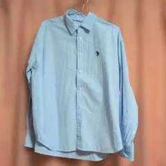 U.S. POLO ASSN. ストライプシャツ M