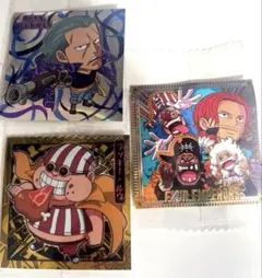 【即日発送】ワンピース 大海賊シールウエハース 四皇　シャンクス　ルフィ