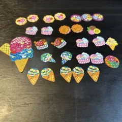 平成レトロ　フレーク　デザインシールセット平成女児