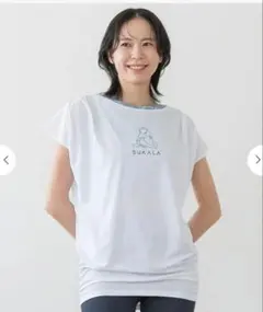 新品　SUKALA プリントドレープTシャツ　Мサイズ