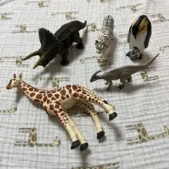 恐竜　キリン　トラ　ペンギン　フィギュア　マニア