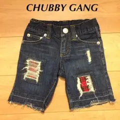 チャビーギャング☆ダメージハーフパンツ☆120