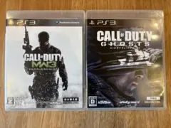 PS3 コール オブ デューティ MW3 GHOSTS セット ソフト FPS