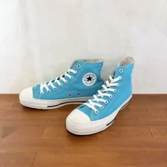 極美品　コンバース　オールスター　25.0センチ　ブルー　キャンバス