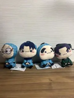 忍たま乱太郎 ドクタケ忍者隊最強の軍師 もちぴこぬいぐるみ 4体セット